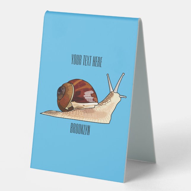 Abbildung des Cartoon Tischaufsteller (Vorderseite)