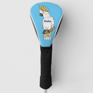 Abbildung des Cartoon von Kakatovogel mit Schwefel Golf Headcover