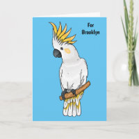 Abbildung des Cartoon von Kakatovogel mit Schwefel