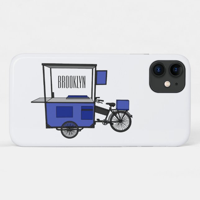 Abbildung des Cartoon von Lebensmittelkartons Case-Mate iPhone Hülle (Rückseite (Horizontal))