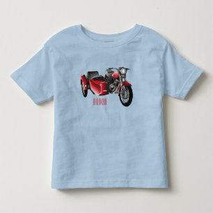 Abbildung des Cartoon von Nebenkraftwagen Kleinkind T-shirt
