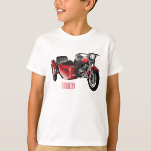 Abbildung des Cartoon von Nebenkraftwagen T-Shirt
