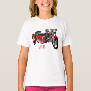 Abbildung des Cartoon von Nebenkraftwagen T-Shirt