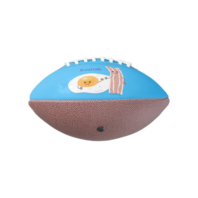 Abbildung des Cartoon von niedlichem Kawaii mit Ei Football (Gedreht 270)