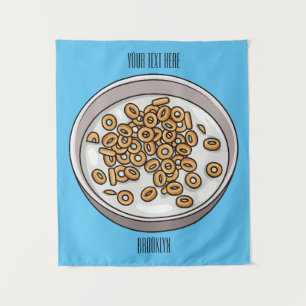 Abbildung des Cartoon Wandteppich