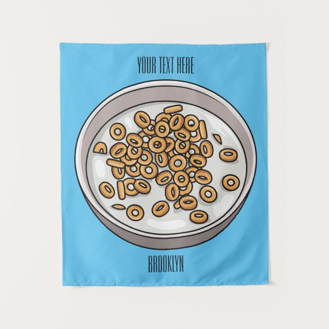 Abbildung des Cartoon Wandteppich (Vorderseite)