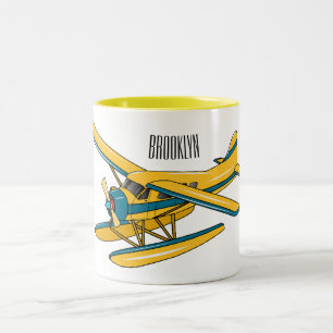Abbildung des Cartoon Zweifarbige Tasse