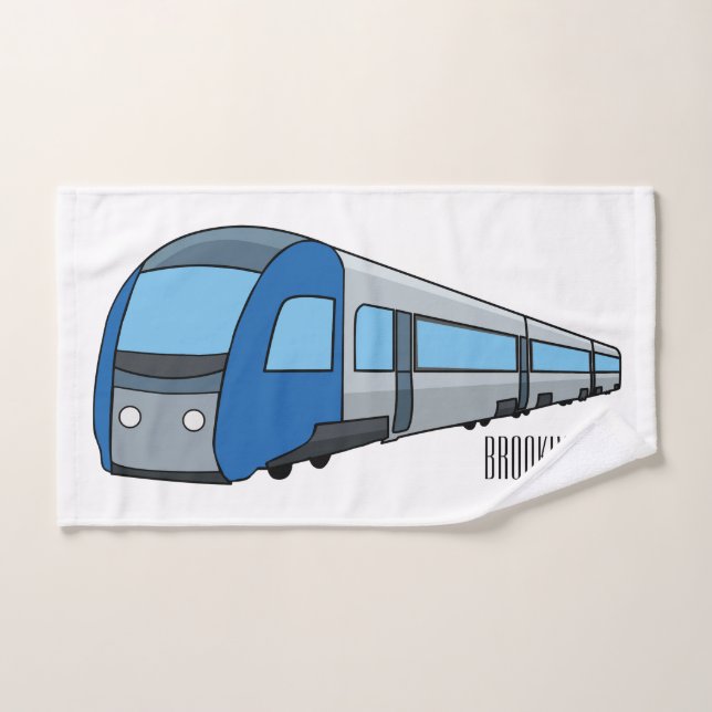 Abbildung des elektrischen Cartoon Badhandtuch Set (Handtuch)