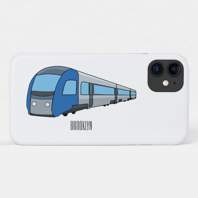 Abbildung des elektrischen Cartoon Case-Mate iPhone Hülle (Rückseite (Horizontal))