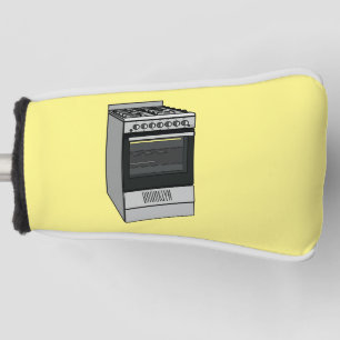 Abbildung des elektrischen Ofens Cartoon Golf Headcover