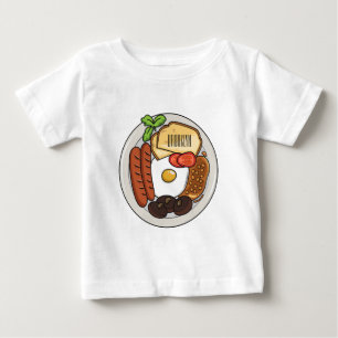 Abbildung des englischen Cartoon Baby T-shirt
