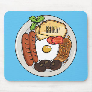 Abbildung des englischen Cartoon Mousepad