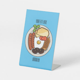 Abbildung des englischen Cartoon Sockelschild