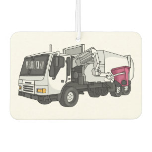 Abbildung des Garbage LKW-Cartoon Autolufterfrischer