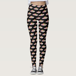 Abbildung des Macaron-Cartoon Leggings