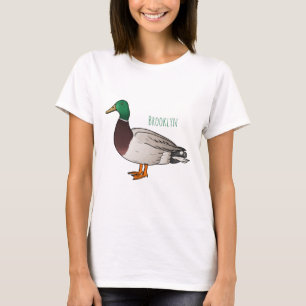 Abbildung des Mallard-Enten-Cartoon T-Shirt
