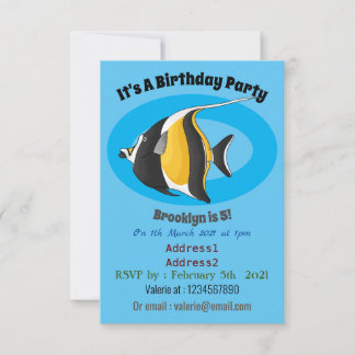 Abbildung des maurischen Idol-Cartoon Einladung