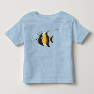 Abbildung des maurischen Idol-Cartoon Kleinkind T-shirt