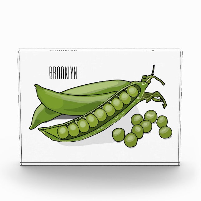 Abbildung des Pea-Cartoon Fotoblock (Vorderseite)