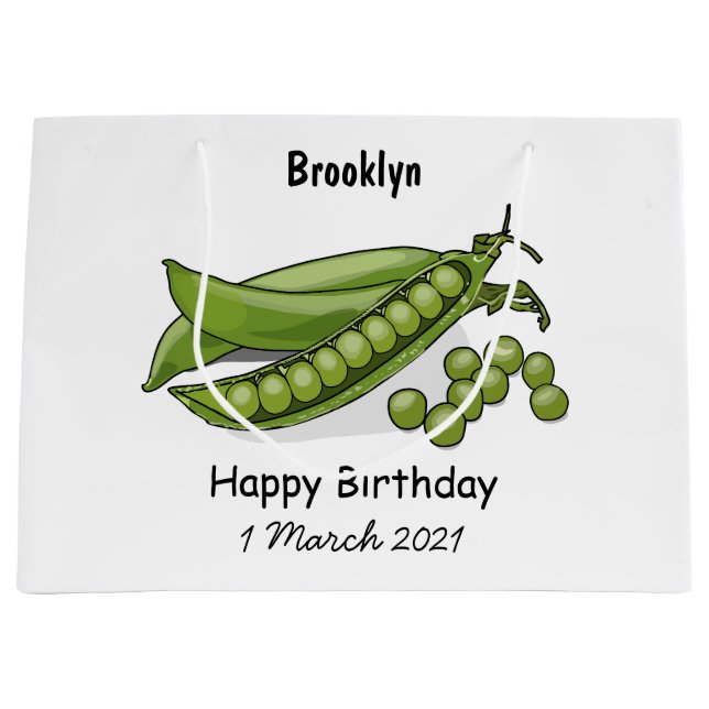 Abbildung des Pea-Cartoon Große Geschenktüte (Vorderseite)