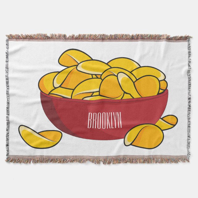 Abbildung des Potato-Chip-Cartoon Decke (Vorderseite)