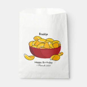 Abbildung des Potato-Chip-Cartoon Geschenktütchen