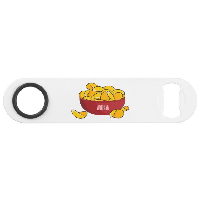 Abbildung des Potato-Chip-Cartoon Speed Flaschenöffner (Vorderseite (Horizontal))