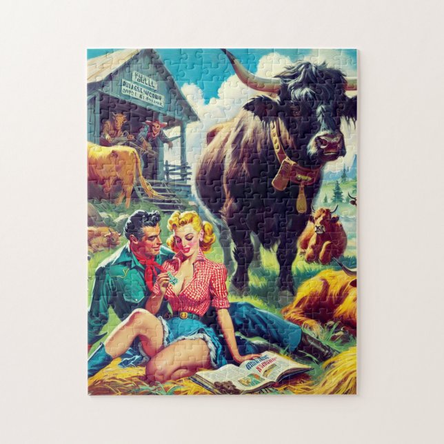 Abbildung des Retro-Länderkopfes (Vertikal)
