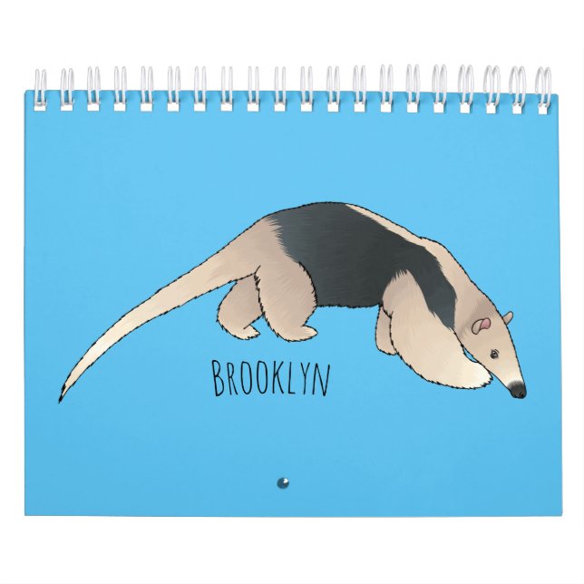 Abbildung des tierischen Cartoon Kalender (Titelbild)