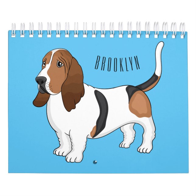Abbildung des tierischen Cartoon Kalender (Titelbild)