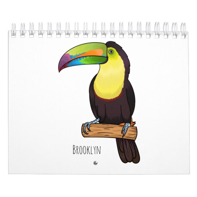 Abbildung des tierischen Cartoon Kalender (Titelbild)