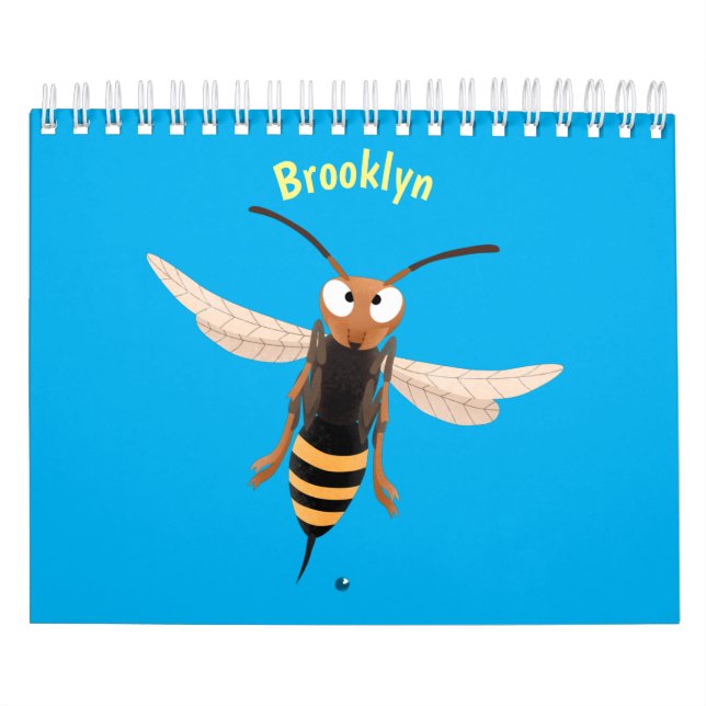 Abbildung des tierischen Cartoon Kalender (Titelbild)