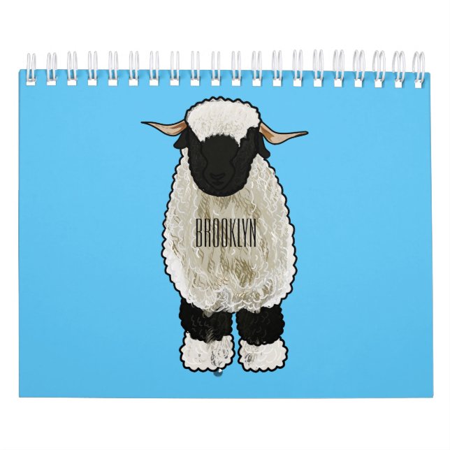 Abbildung des tierischen Cartoon Kalender (Titelbild)