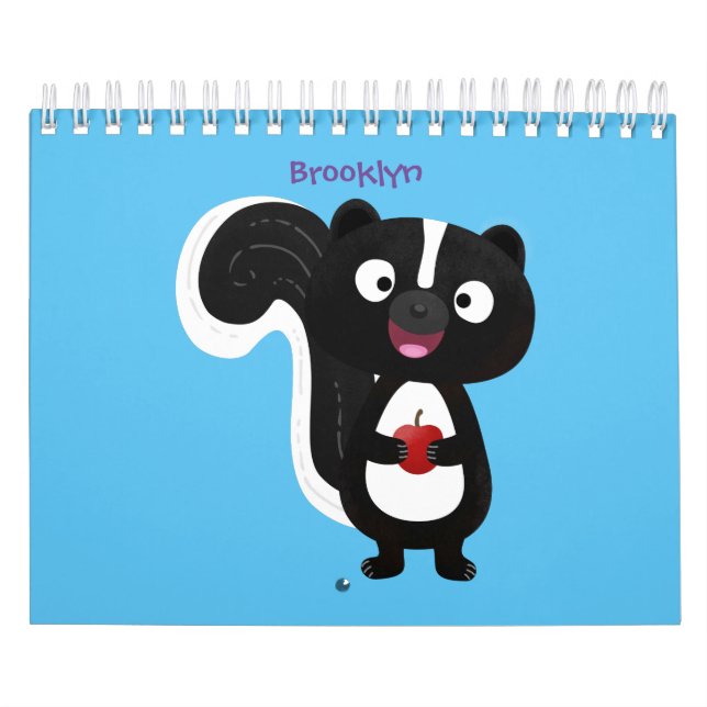 Abbildung des tierischen Cartoon Kalender (Titelbild)