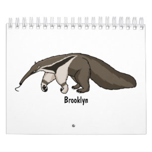 Abbildung des tierischen Cartoon Kalender