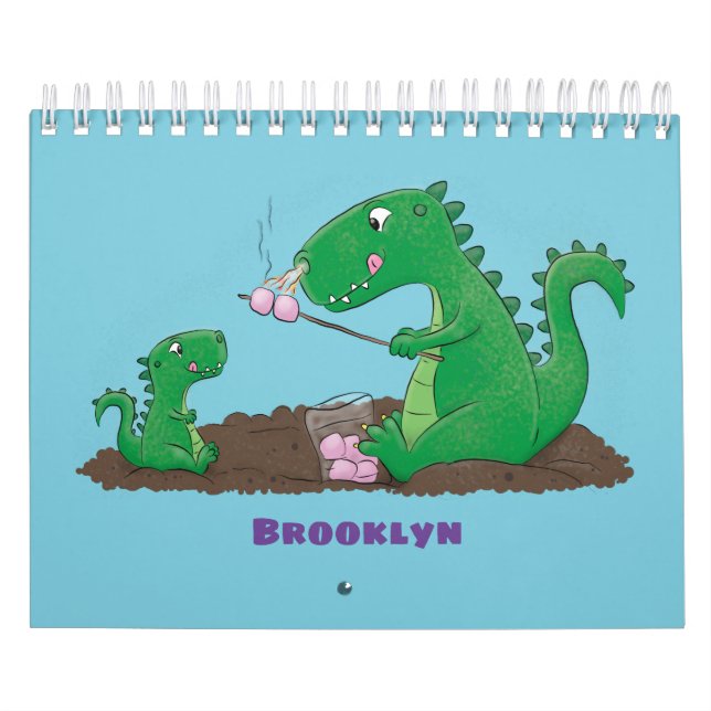Abbildung des tierischen Cartoon Kalender (Titelbild)