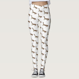 Abbildung des Wardeblattmusters Leggings