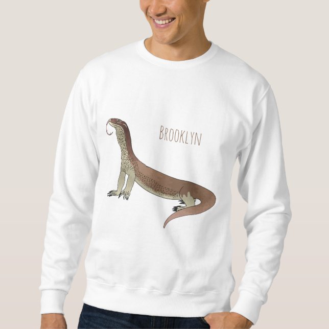 Abbildung des Wardeblattmusters Sweatshirt (Vorderseite)