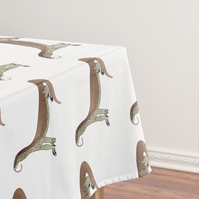 Abbildung des Wardeblattmusters Tischdecke (Beispiel)