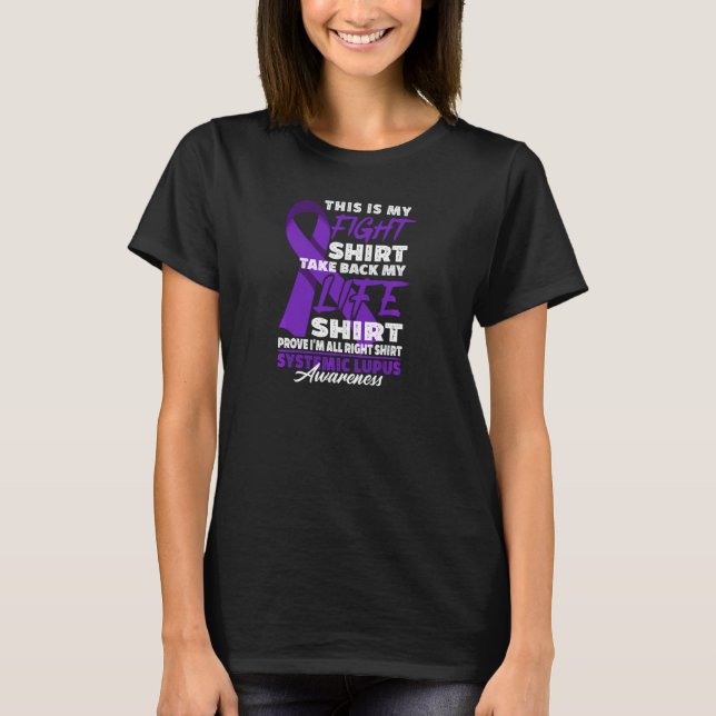 Abbildung I Systemisches Lupus Erythematodes-Bewus T-Shirt (Vorderseite)