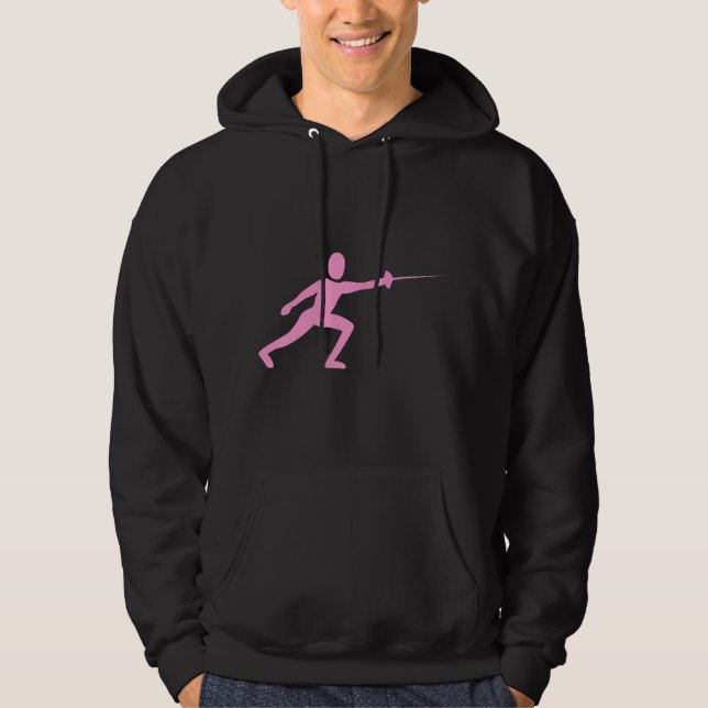 Abbildung: Rosa Hoodie (Vorderseite)