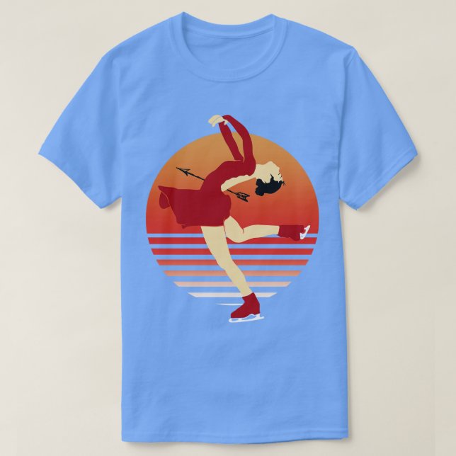 Abbildung Skaten Art des Eistanzes T-Shirt (Design vorne)