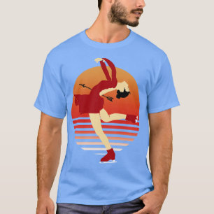 Abbildung Skaten Art des Eistanzes T-Shirt