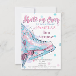 Abbildung Skaten Birthday Party-Einladung Einladung