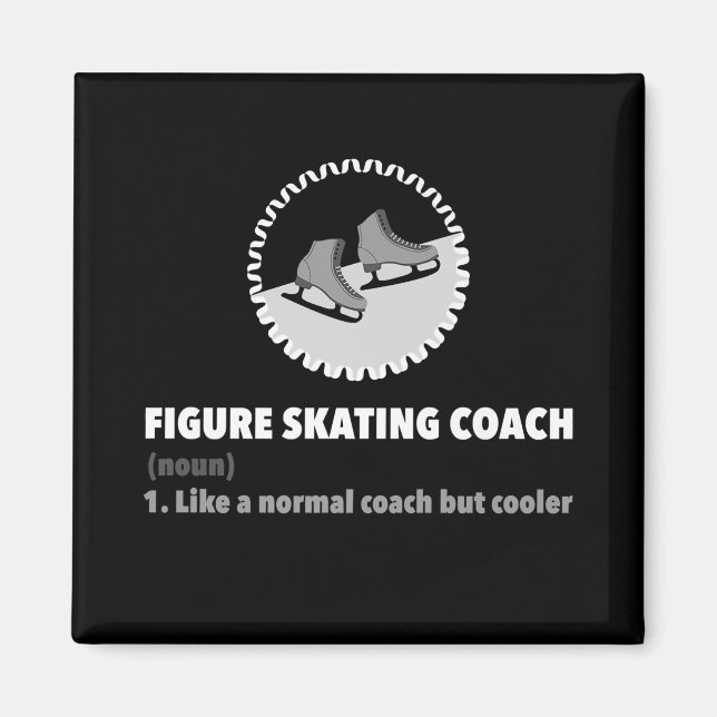 Abbildung Skaten Coach oder Trainerdefinition Graf Magnet (Vorne)