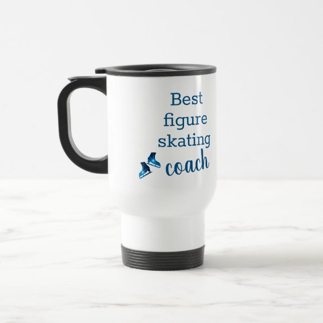 Abbildung Skaten Coach Tasse - Blue Star (Links)