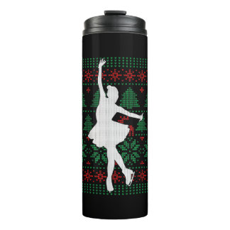 Abbildung Skaten Dancer Ice Skate Tanzhappy Thermosbecher