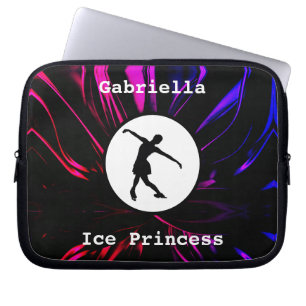 Abbildung Skaten "Eisdruckmaschine" Personalisiert Laptopschutzhülle