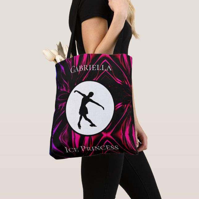 Abbildung Skaten "Eisdruckmaschine" Personalisiert Tasche (Von Nahem)