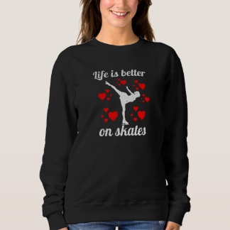 Abbildung Skaten-Geschenke für Girls Ice Abbildung Sweatshirt